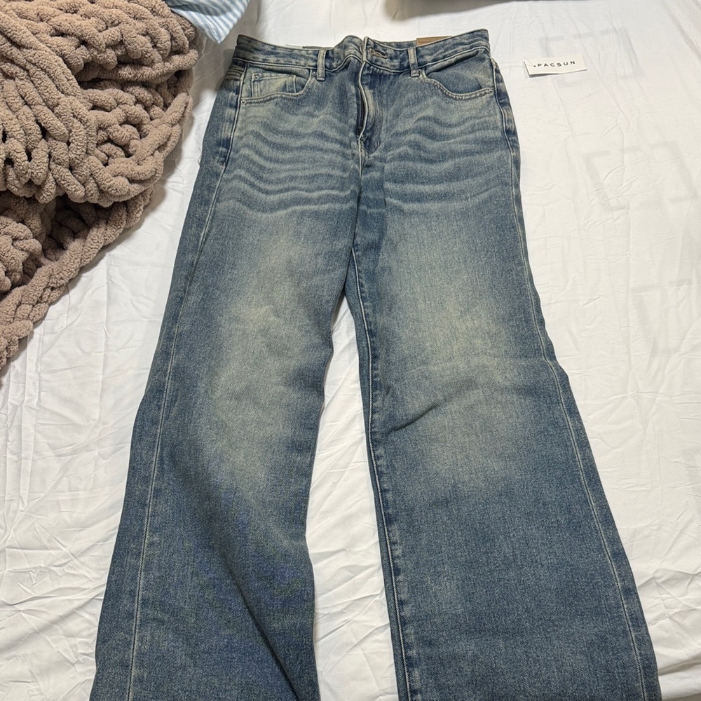 PacSun Classic Straight Leg Blue Jeans